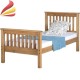 Monaco 3ft Single Pine Bed High Foot End